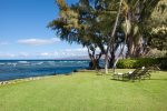 Expansive lawn and view of Kohala Mountains